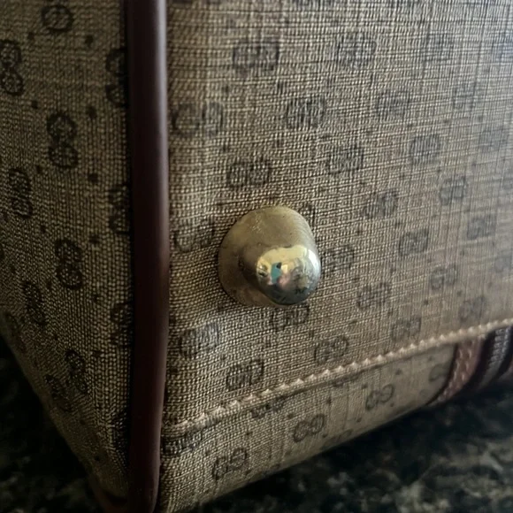 FLASH SALE🔥🔥🔥AUTHENTIC RARE💗 PRISTINE🔥🔥GUCCI CARRY ON/WEEKENDER💗W/COA💗💗💗 - Picture 10 of 17